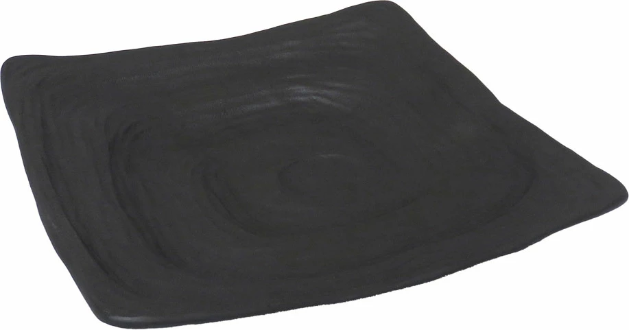 Tabaka dekorative ARTIOM, alumin, e zezë, 35x35x5cm