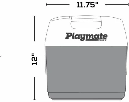 Kuti ftohëse portative IGLOO Playmate Elite Ultra 6L e kuqe