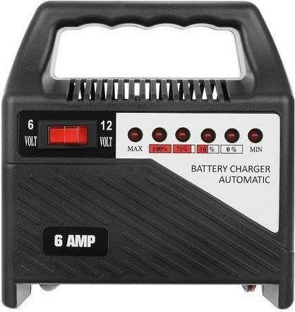 Karikues baterie Iso Trade 6/12V 6A, i zi