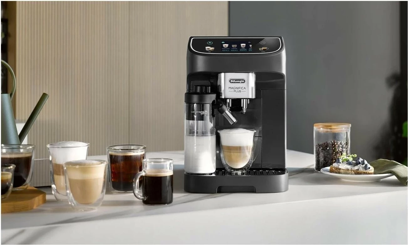 Aparat kafeje DeLonghi Magnifica Plus ECAM 320.61.G, automatik, gri