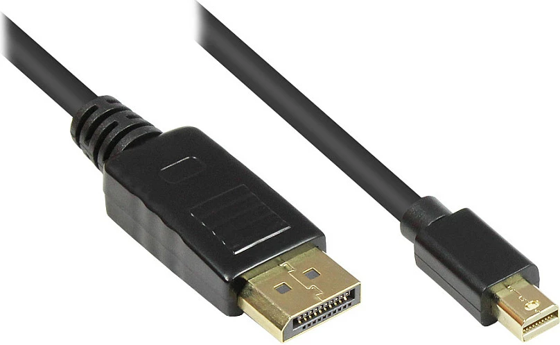 Kabllo monitore GoodConnections Mini DisplayPort në DisplayPort, 1 m, mashkull-mashkull, e zezë