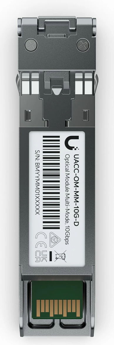 Modul SFP+ Ubiquiti UACC-OM-MM-10G-D, 10Gbps, LC (UPC), MMF, 300m, 850nm, Silver