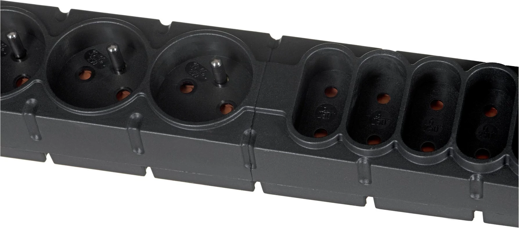 Shpërndarës elektrik i fuqisë HSK DATA S10, 3m, i zi