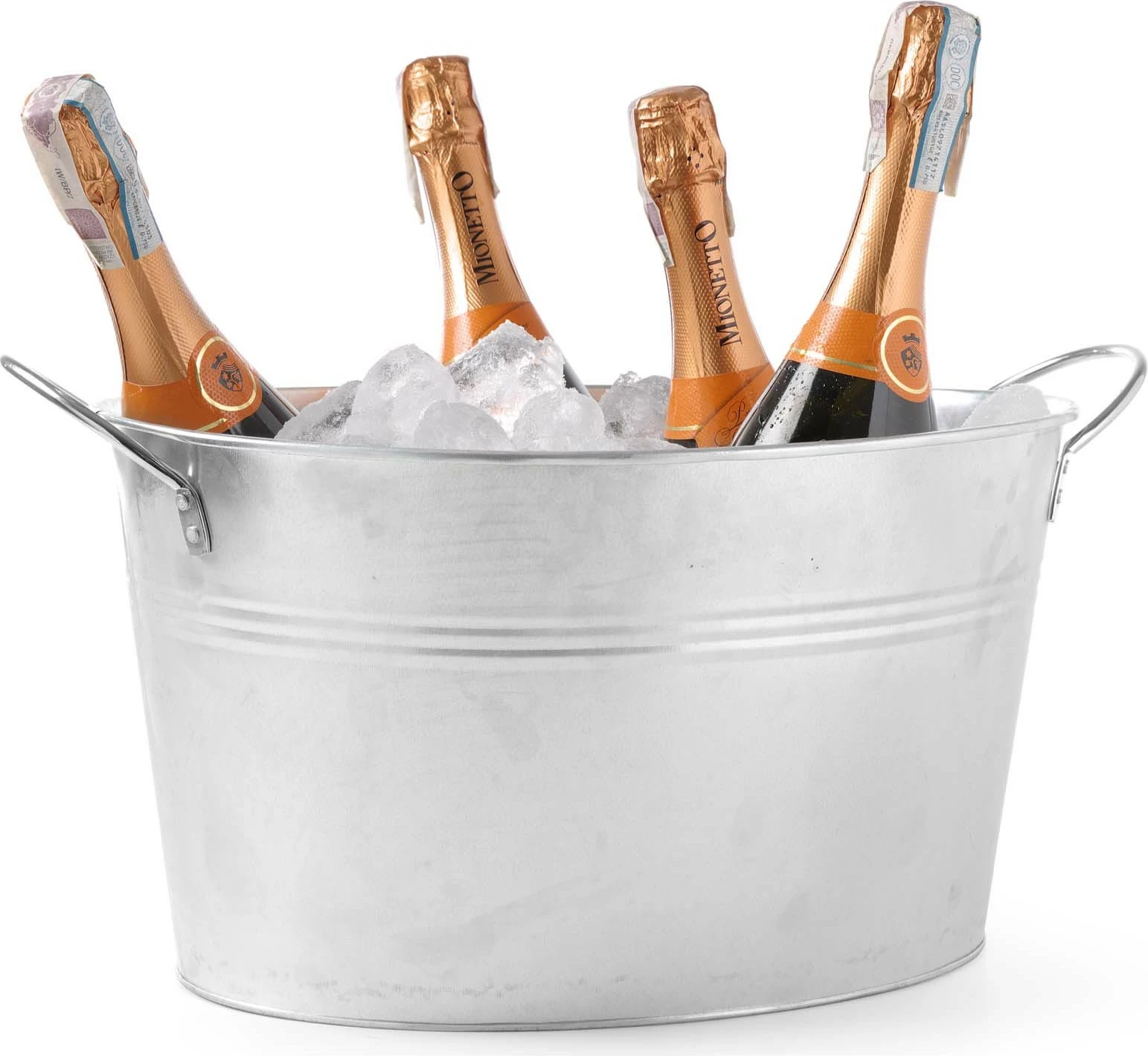 kovë festa për pije, Bar Up, 18 L, 400x330 mm, metalike argjendtë