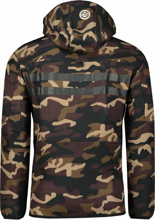 Jakne softshell për meshkuj Geographical Norway, kafe [Madhësia: S]