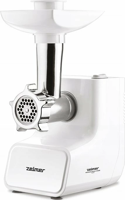 Makinë elektrike për bluarje mishi Zelmer ZMM3511B 1500W, 2 kg/min, e bardhë