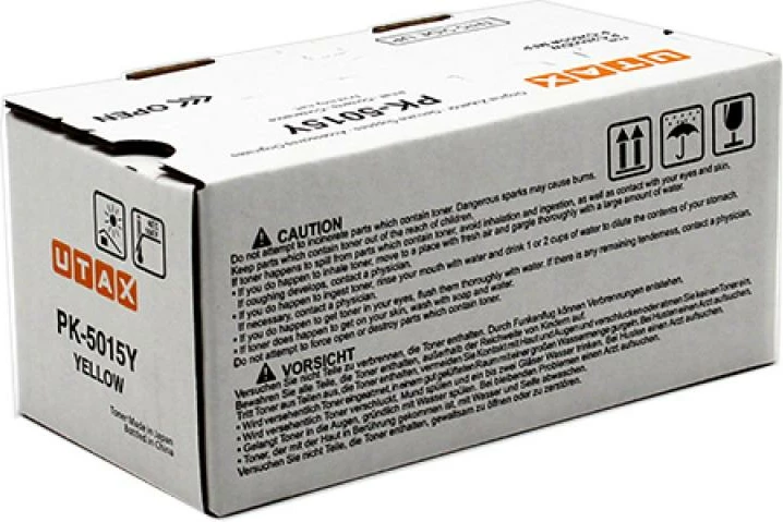 Toner Utax PK-5015Y PK5015Y 1T02R7AUT0 kapacitet 2400-4400 faqe e verdhë