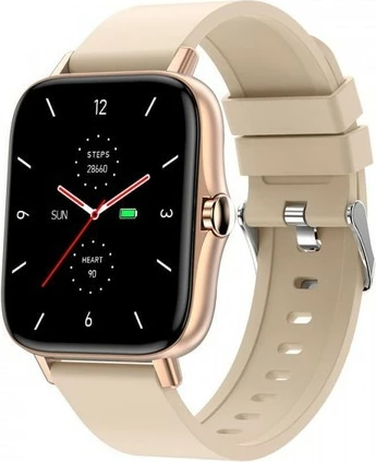 SmartWatch GARETT SPORT ACTIVITY GT GOLD STEEL (Waterproof IP67, 1.7" Touch)