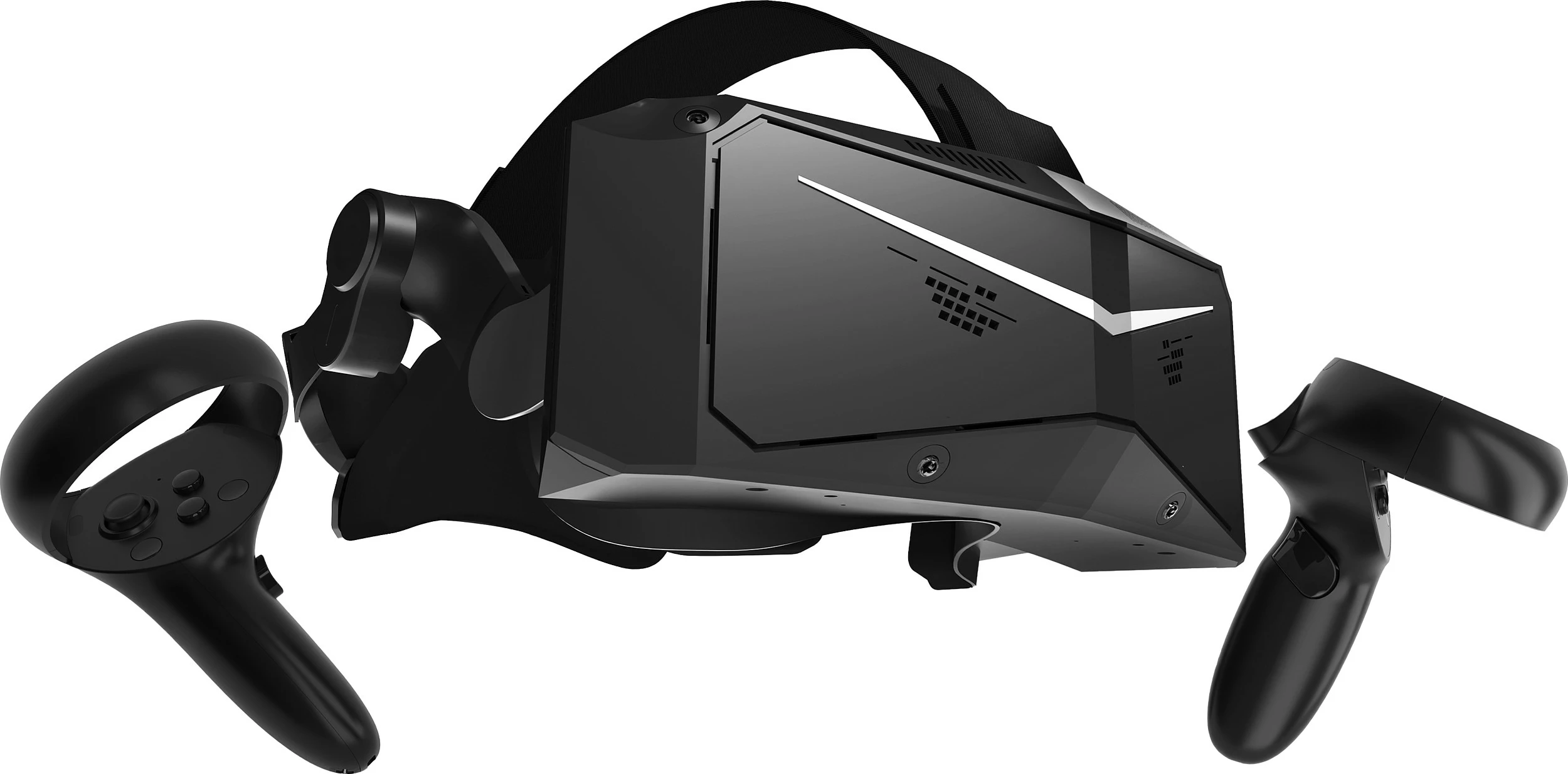 Headset VR Pimax Crystal Light me kontrollera, PCVR, 90 Hz, FOV 106°, i zi