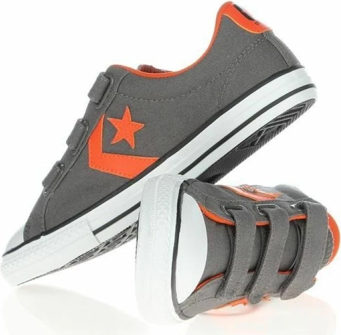 Atlete për fëmijë Converse, gri/portokalli [Madhësia: 33.5]