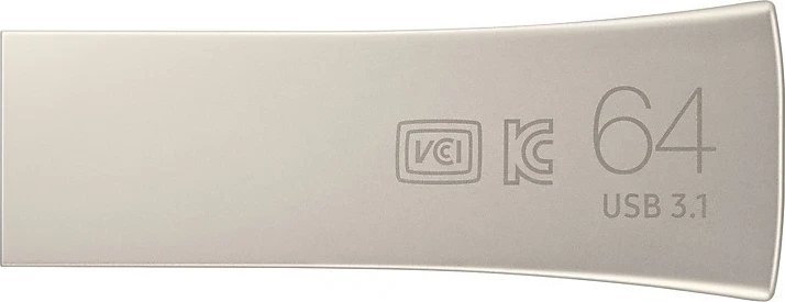 USB Samsung BAR Plus, USB 3.1, 64GB, argjend