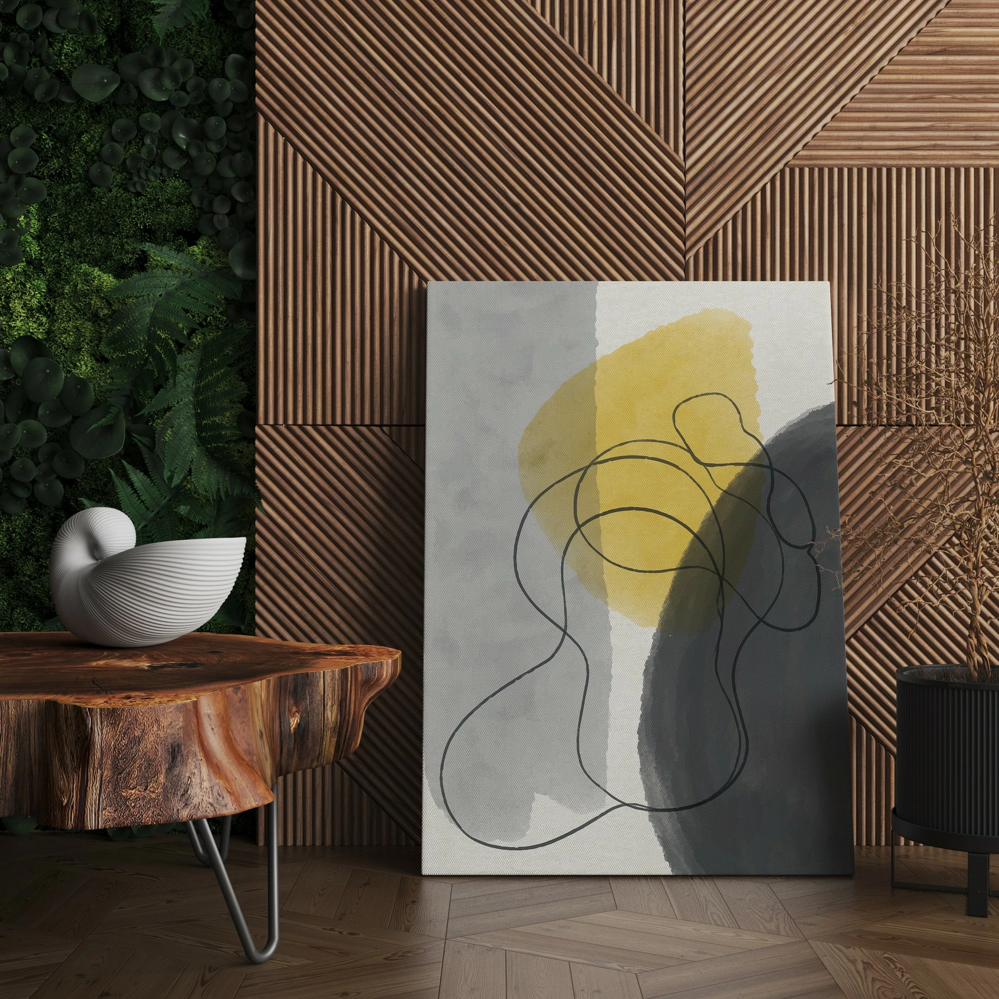 Pikturë dekorative në kanavacë Wallity, ASR_CNV25-1, 70x100 cm