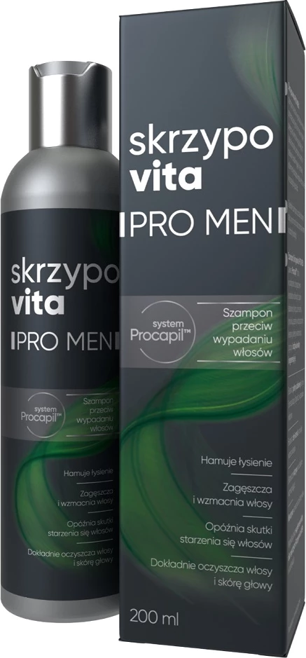 Shampon kundër rënies së flokëve për meshkuj Skrzypovita Pro Men, 200ml