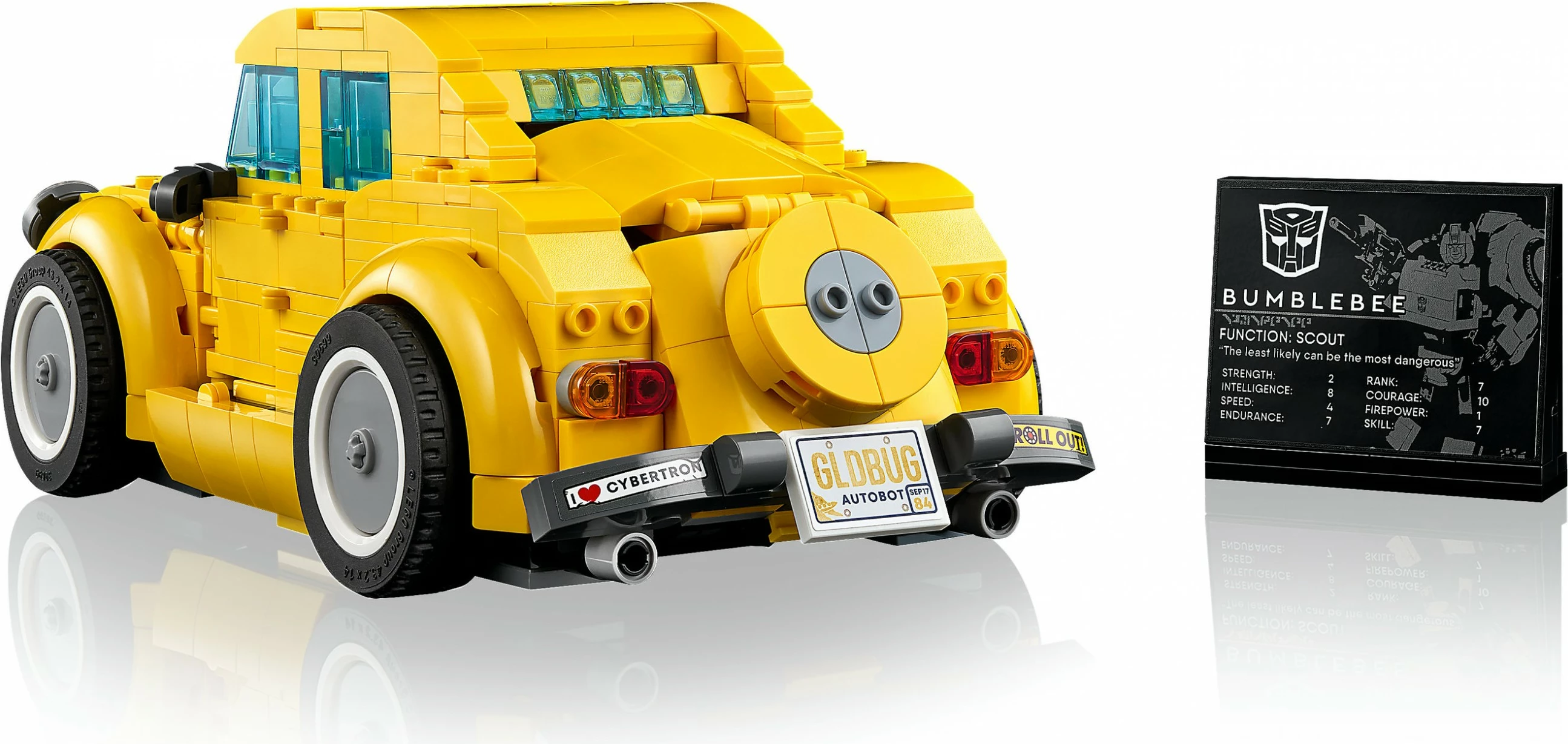Set ndërtimi LEGO Bumblebee, 950 pjesë, shumëngjyrësh
