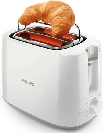 Toaster Philips HD2581/00, 830W, Bardhë