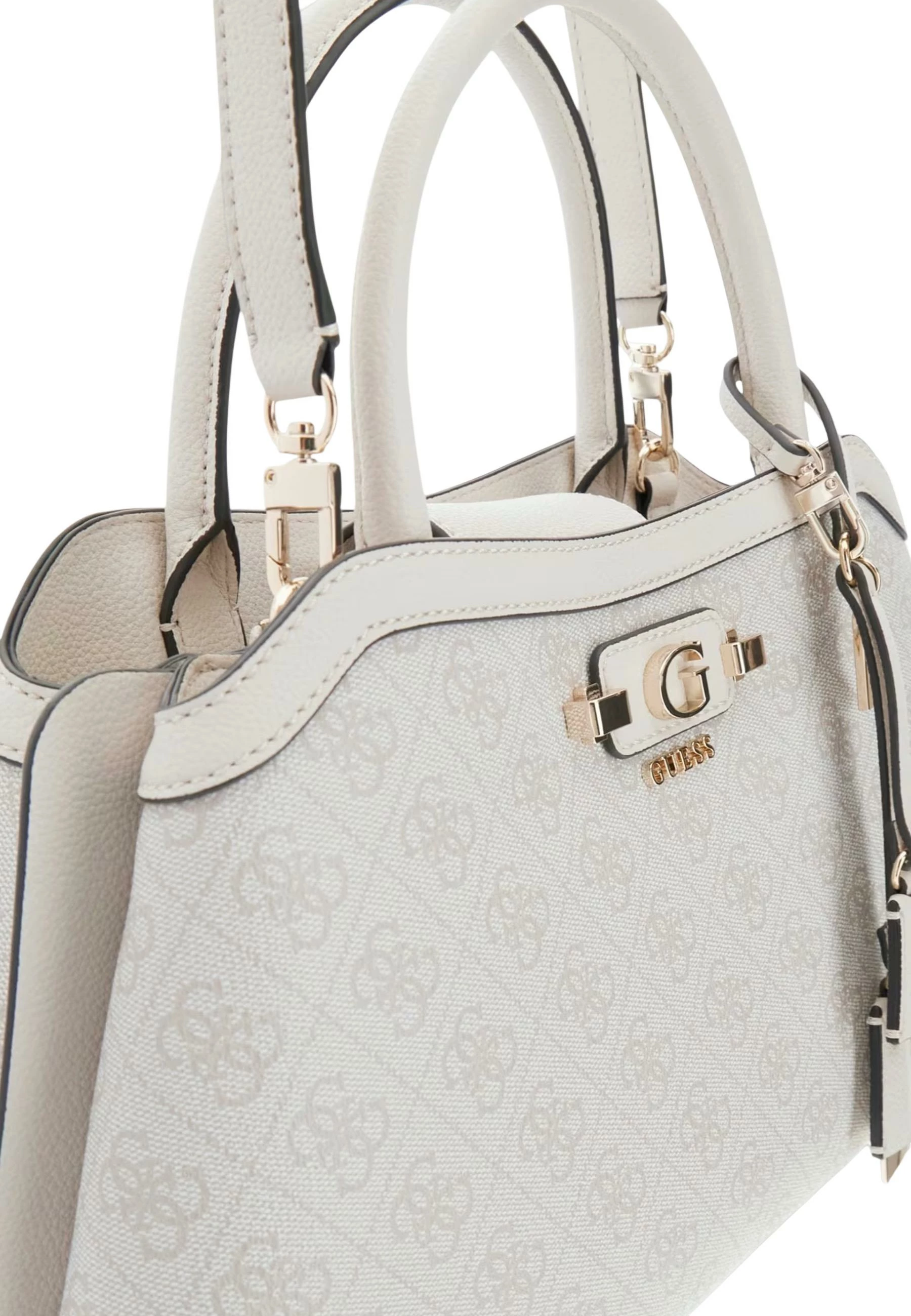 Çantë krahu për femra Guess Coleen Logo Small SA HWSG97 49060, e bardhë