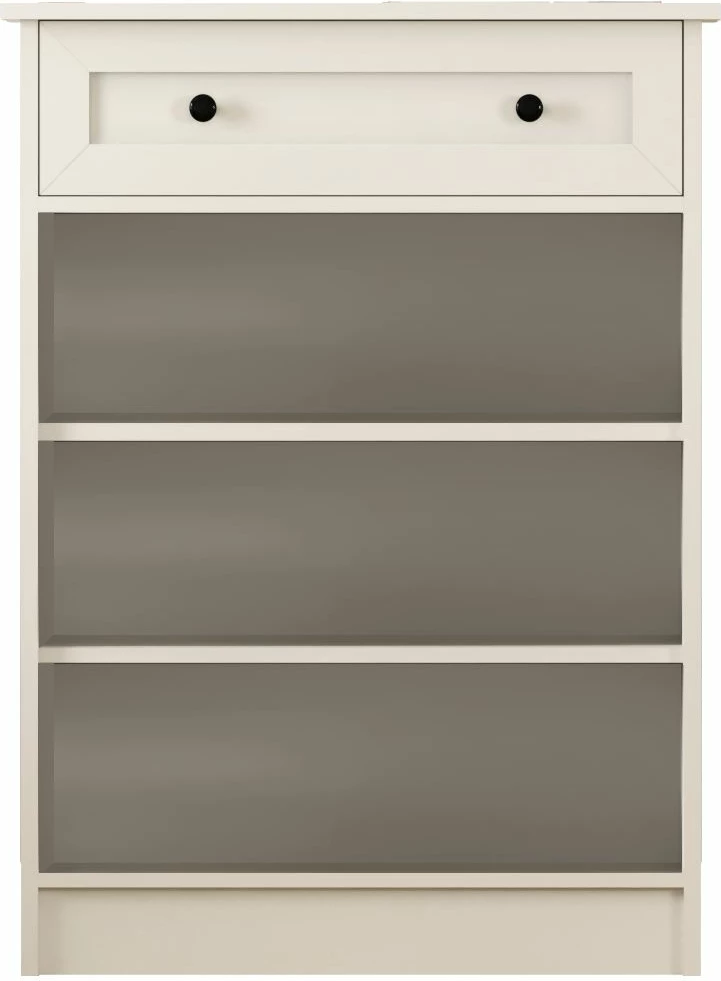 Komodë Skye Decor, RB-168-04, ngjyrë e bardhë mat