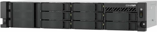 NAS QNAP TS-855EU-RP-8G 8-bay, 8GB RAM, 2x 2.5GbE, 2U rack short-depth, 2x PSU, i zi