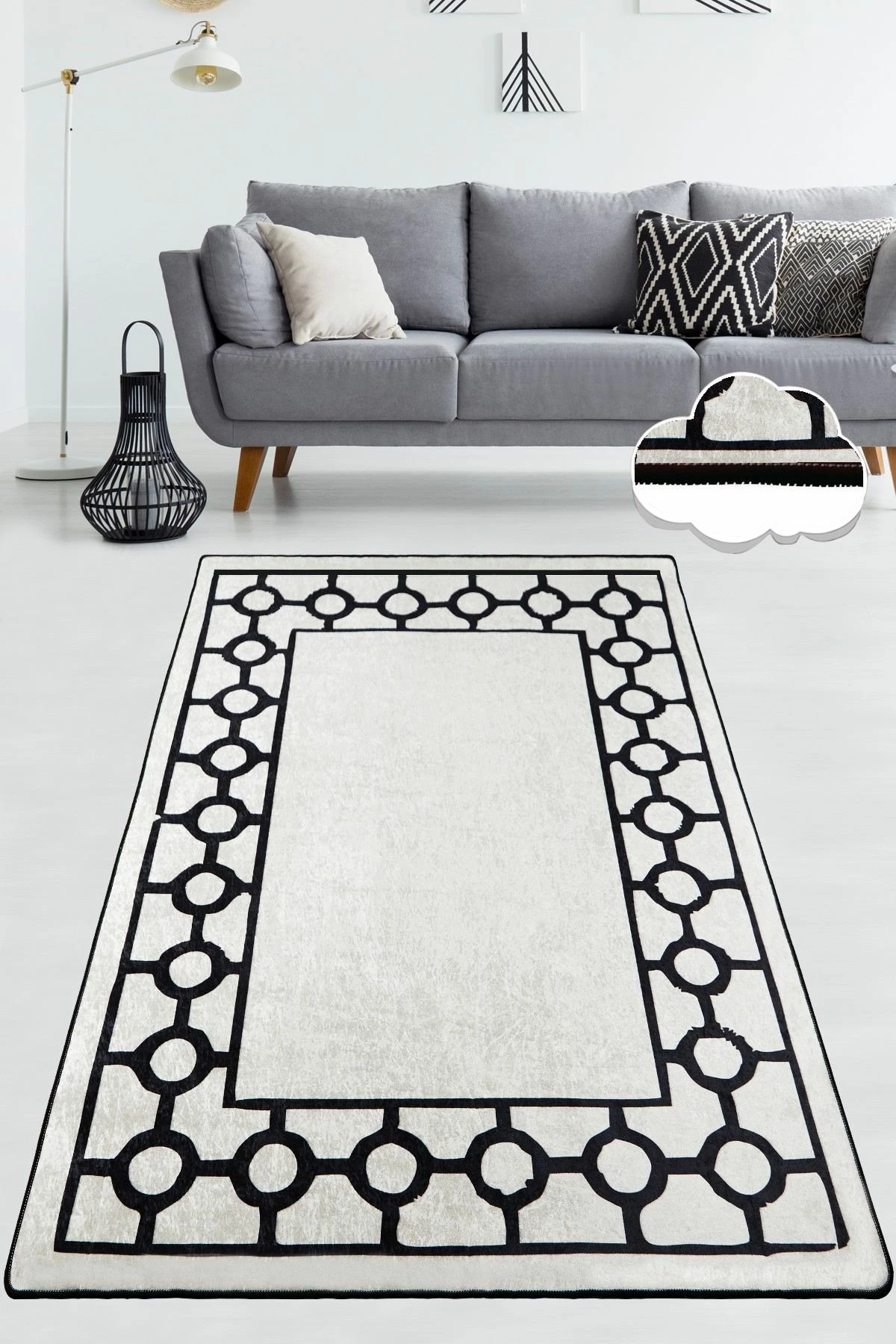 Qilim korridori, ngjyrë ecru, Conceptum Hypnose, Bague, 80x200cm