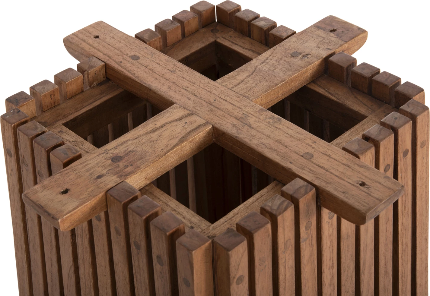 Baza e tavolinës për bar, FRANTZ, ngjyrë natyrale, FH9858.11, 40x40x90H cm