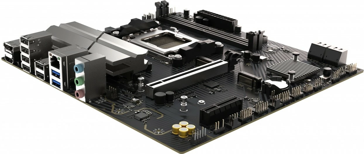 Pllakë amë Sapphire B650M-E AM5 B650 2x DDR5 96GB 7600 mATX PCIe 4.0 x16 PCIe 5.0 M.2 2.5GbE HDMI/DP