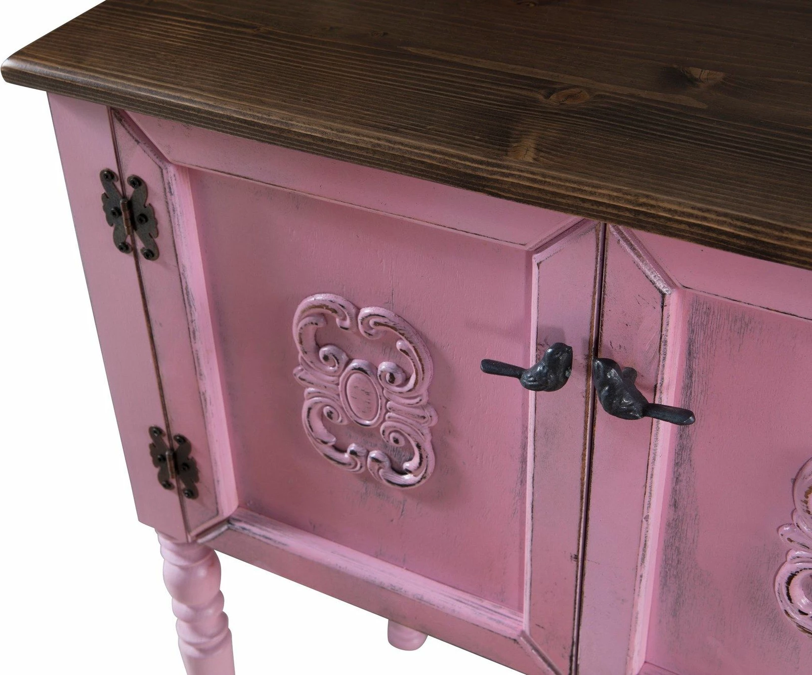 Komodinë rozë Hanah Home, Ada Dresser