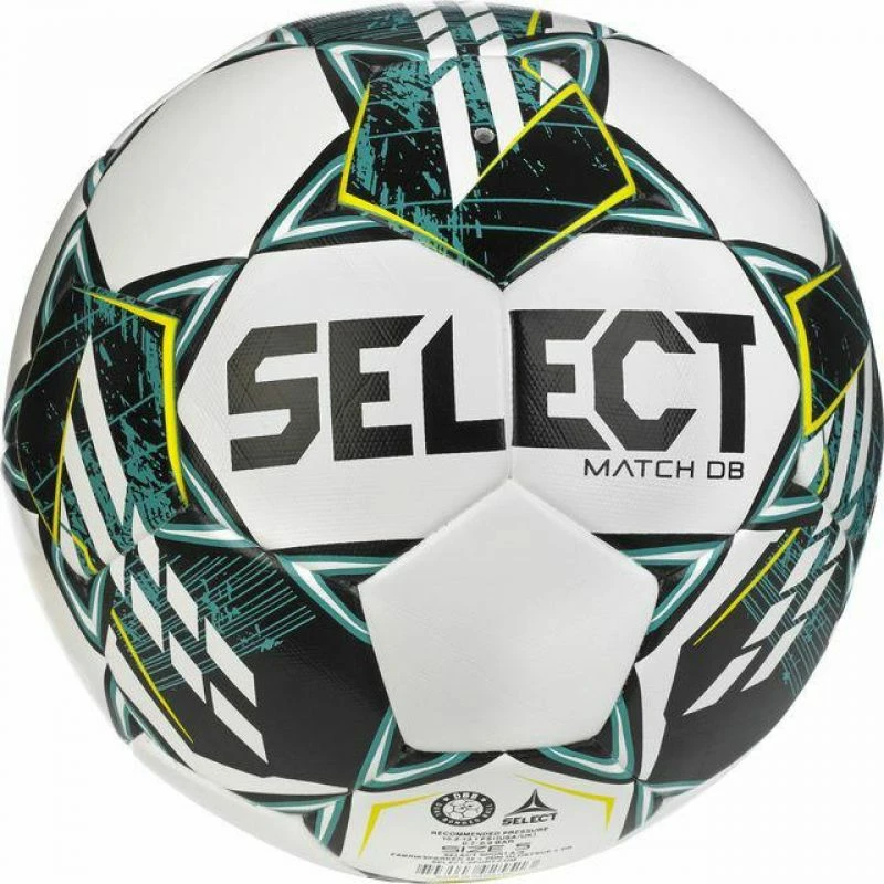 Top futbolli Select për meshkuj dhe femra, bardhë dhe jeshil [Madhësia: 5]