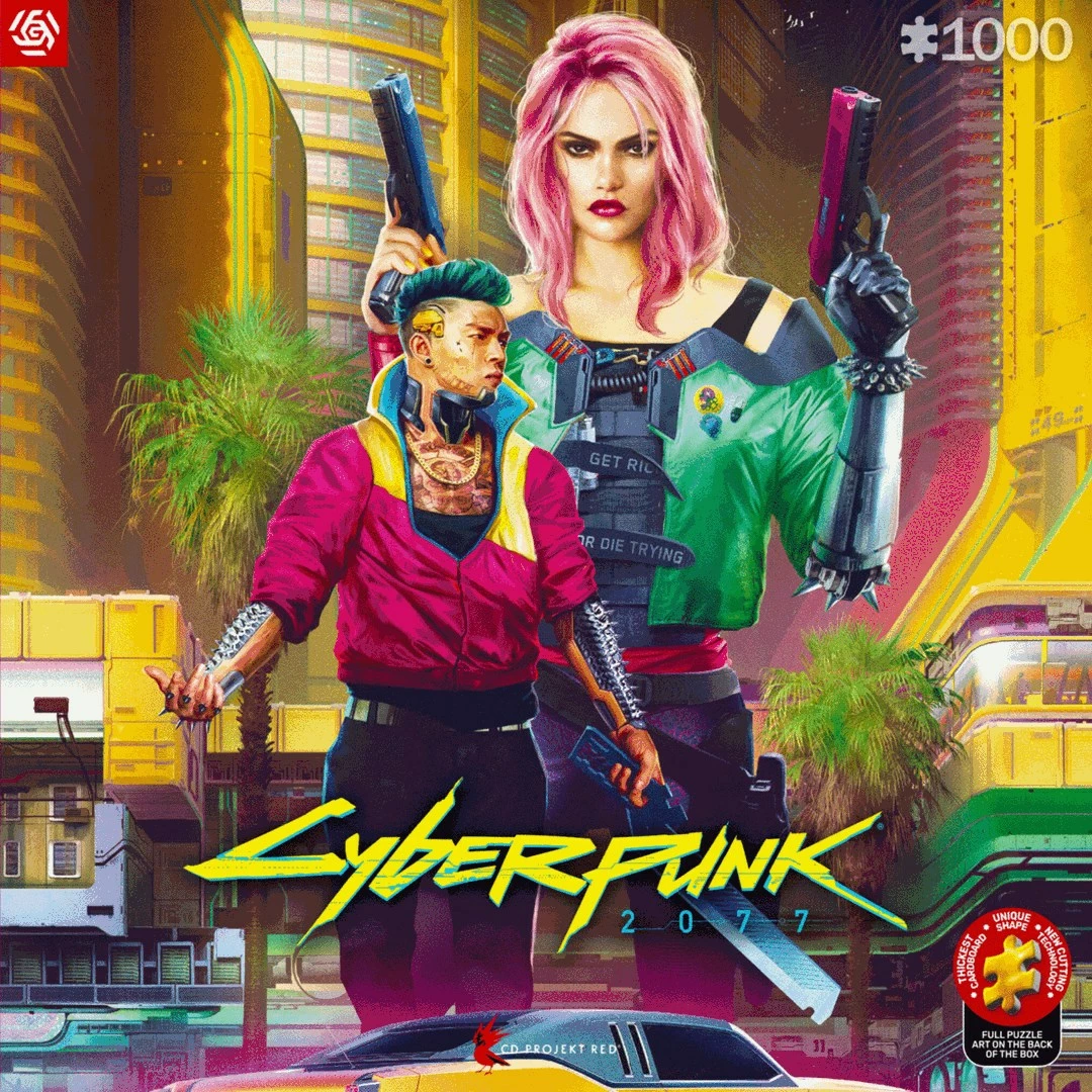Puzzle Cyberpunk 2077 Good Loot Gaming 1000 pjesë, Kitsch Style