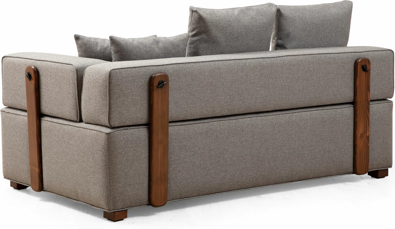 Këndare Atelier del Sofa Gondol-4, gri, 3 pjesë