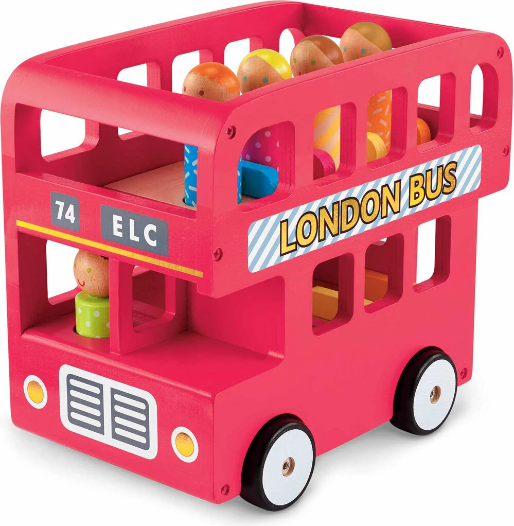 Early Learning Centre Wooden Double Decker Bus