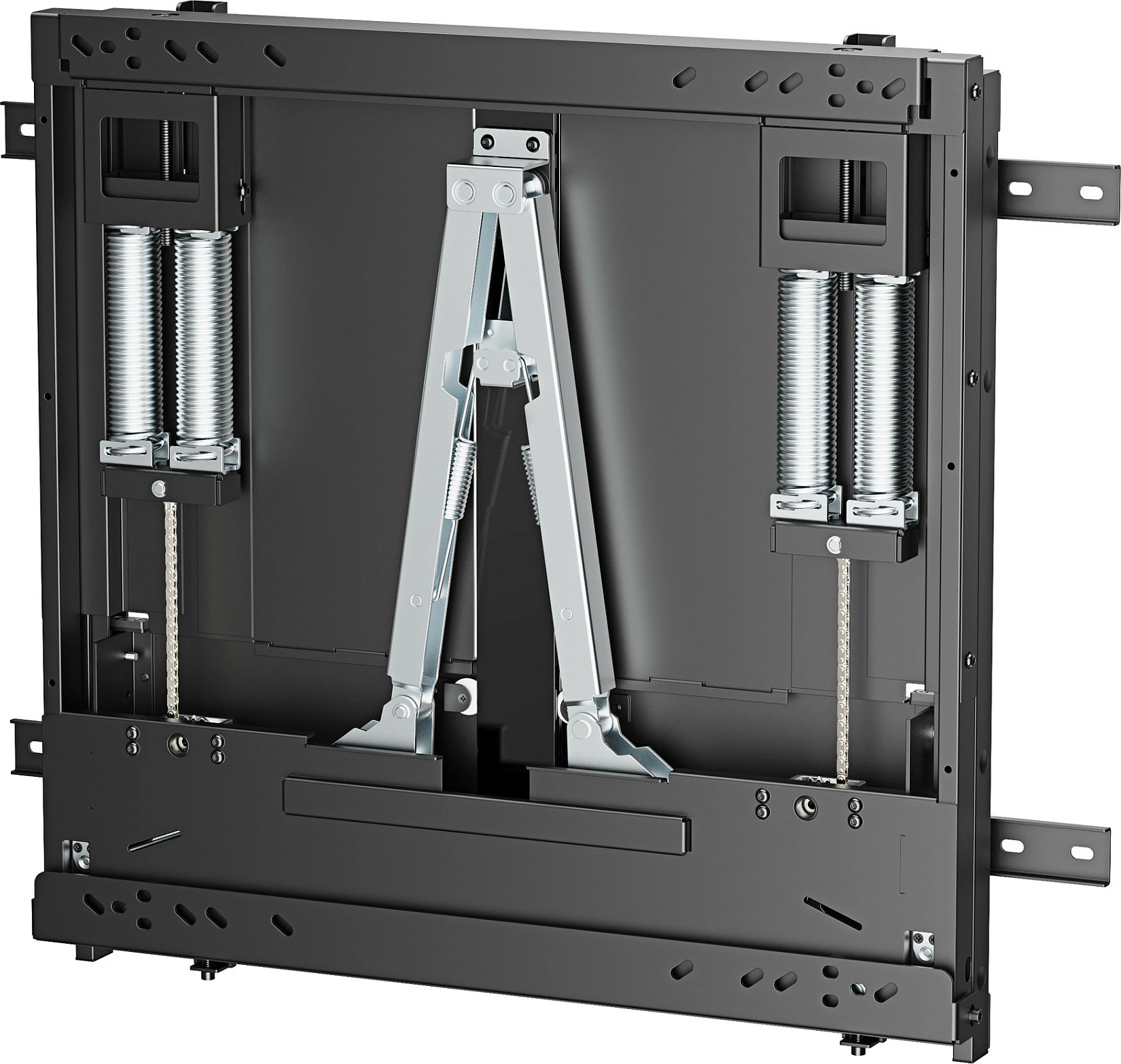 Mbajtëse muri për TV Equip, Up-Down 1 nyje, 60"-100", VESA 800x600, 90 kg, e zezë