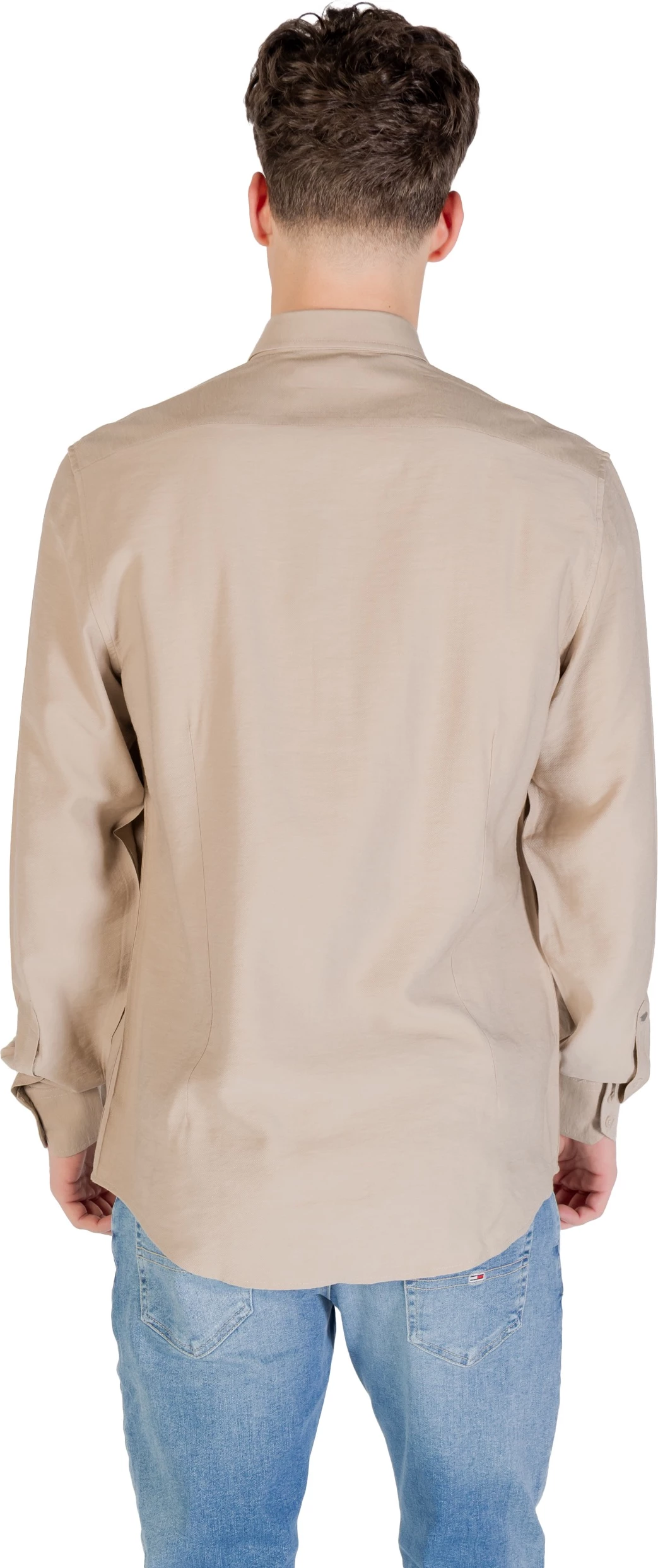 Këmishë për meshkuj Antony Morato Napoli Regular Fit MMSL00752-FA400082, bezhë [Madhësia: XXL]