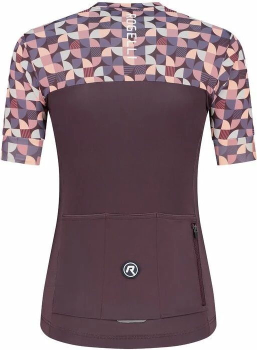 Maicë sportive Rogelli, burgundy-coral