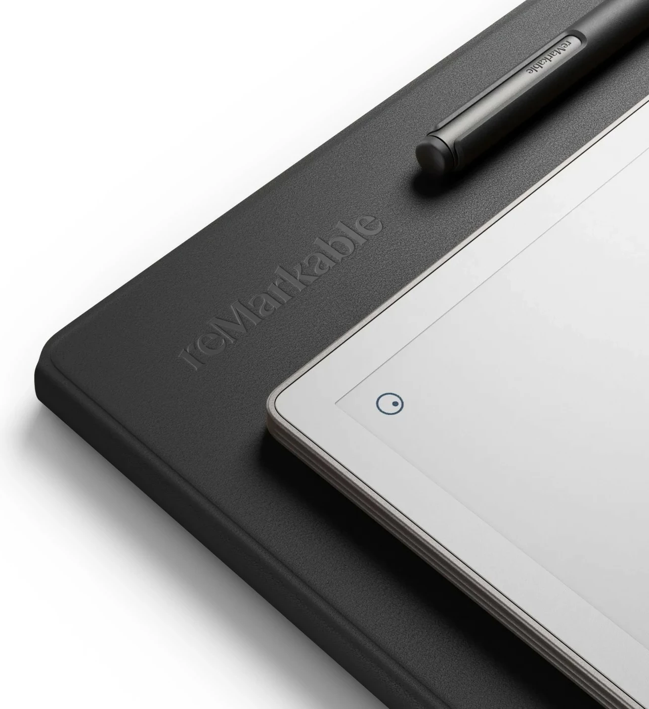 Tablet E-ink reMarkable Paper Pro 11.8\" 64GB + Marker Plus + Book Folio Premium Leather, zi (set)