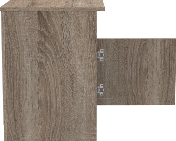 Komodinë anësore Galdi, ngjyrë sonoma truffle, 40x45x60cm