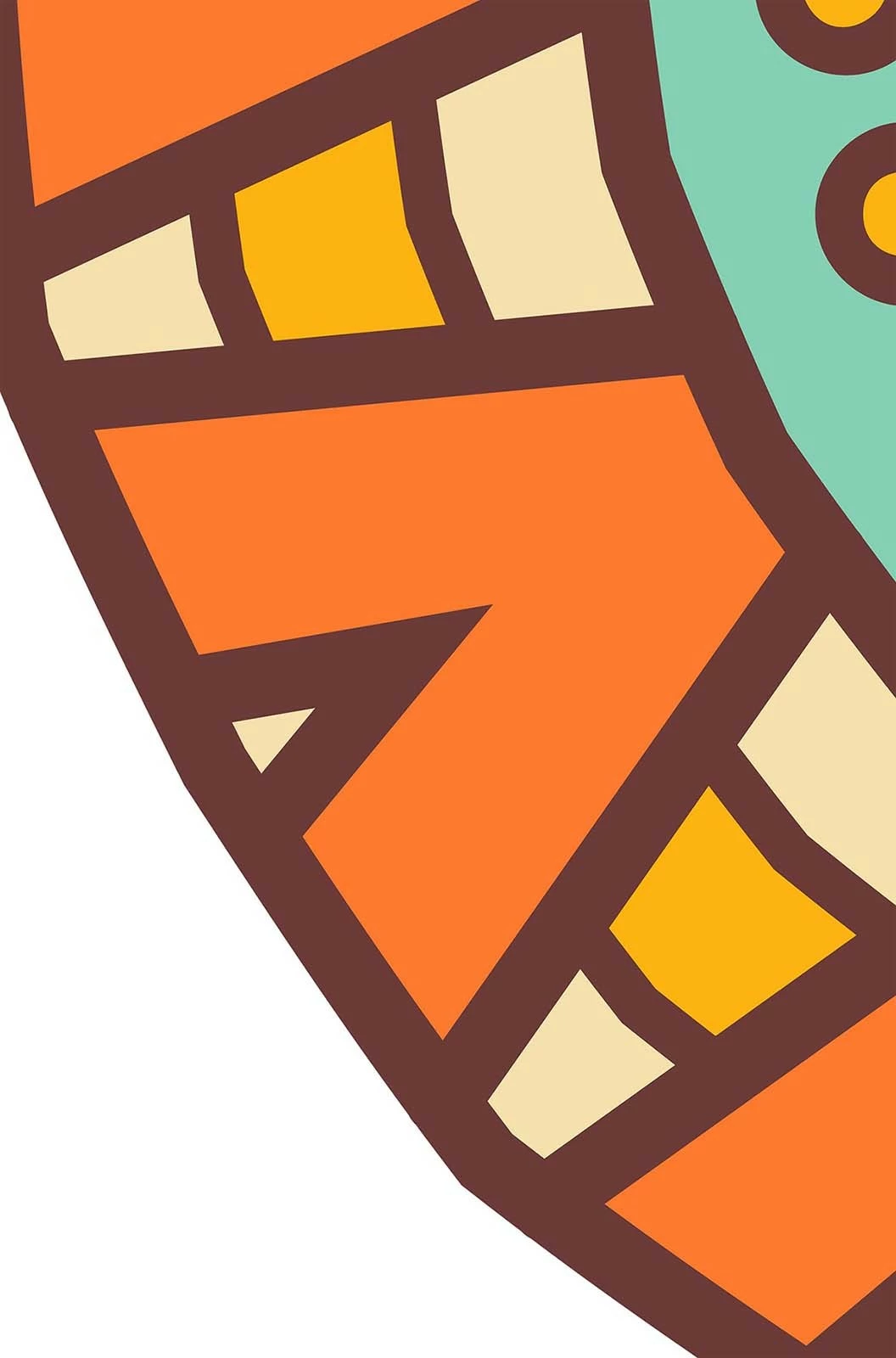 Qilim për korridor, shumëngjyrësh, Conceptum Hypnose, HMNT941, 80x300cm