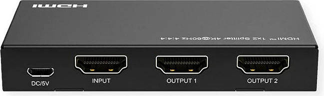 HDMI splitter VALUE 4K, 1x HDMI in 2x HDMI out, HDR, 60Hz, i zi