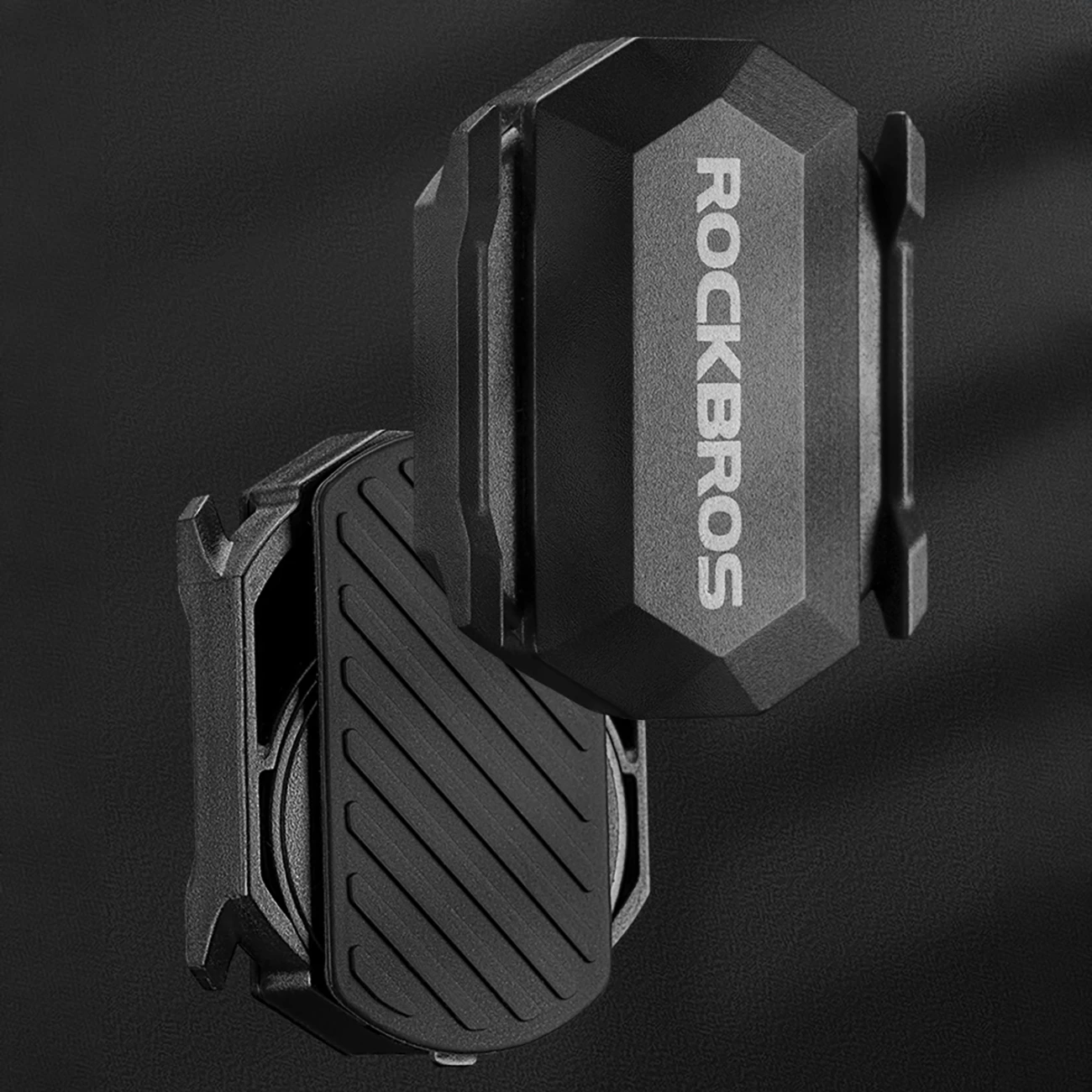 Sensor shpejtësie/kadence Rockbros C3 ANT+/Bluetooth 2-në-1, IP67, bateri CR2032 220mAh, i zi