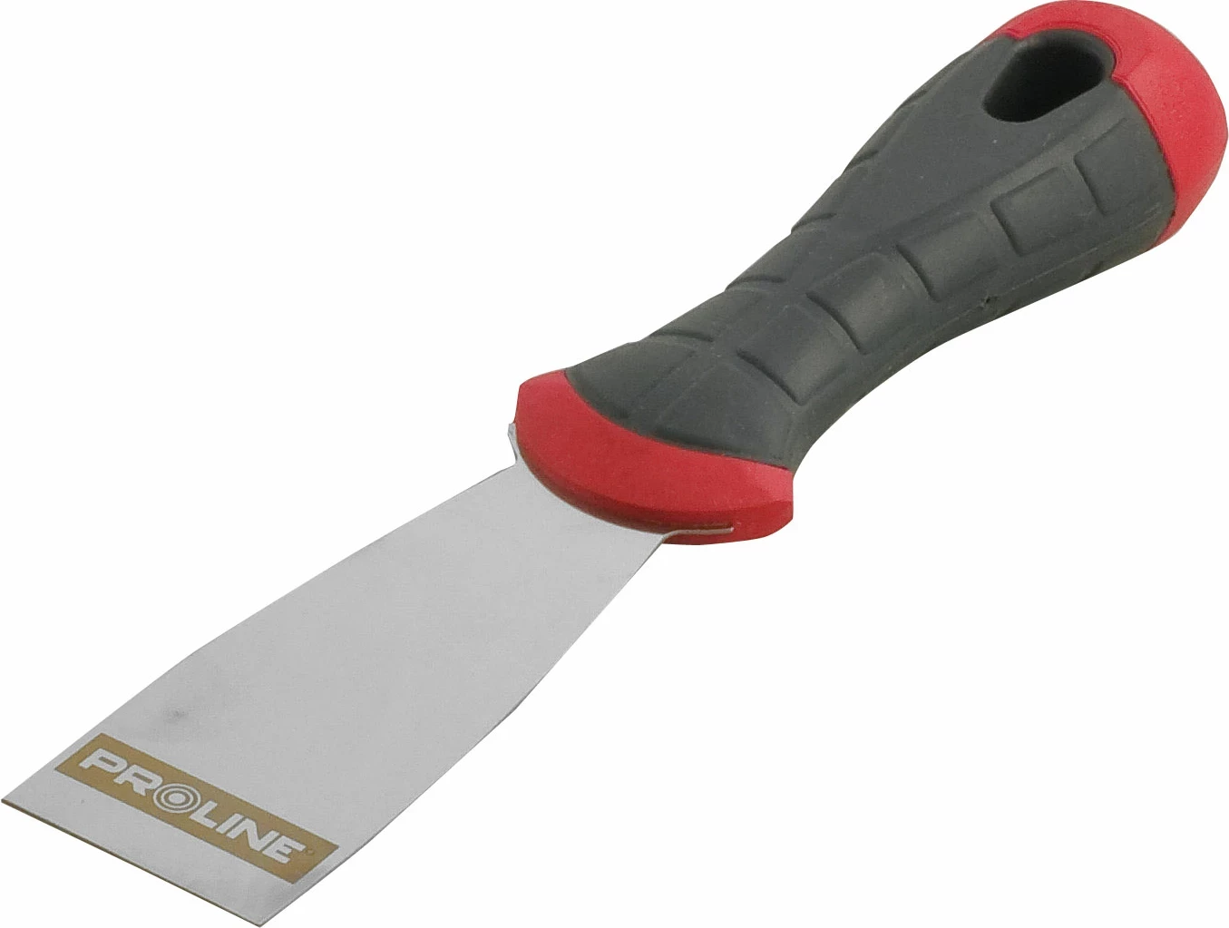 Spatulë muratori PROLINE 61565 100mm e zezë/kuqe