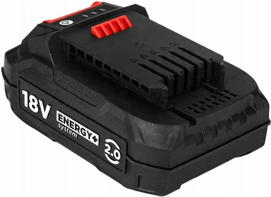 Bateri Graphite Energy+ 18V Li-Ion 2.0Ah 58G001-1, zezë/kuqe