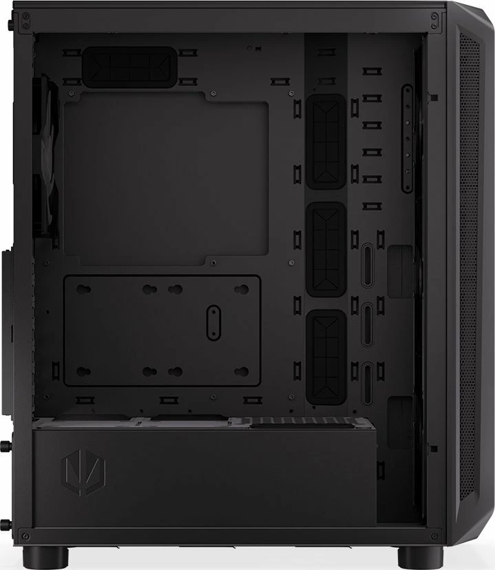 Kasë Endorfy Arx 500 ARGB EY2A011 Midi Tower ATX me xham të temperuar, 4x 140mm PWM ARGB fanë, Black