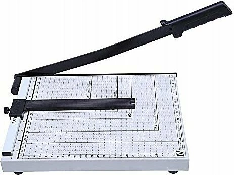 Prerëse letre Gotel K756A A4, gilotinë manuale, 12 fletë, bardh/zi