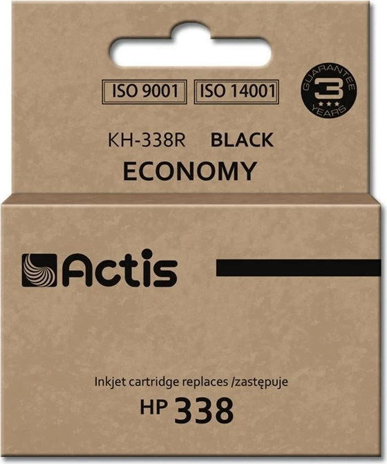 Bojë zëvendësese Actis KH-338R ink për HP 338 C8765EE, 15ml, e zezë