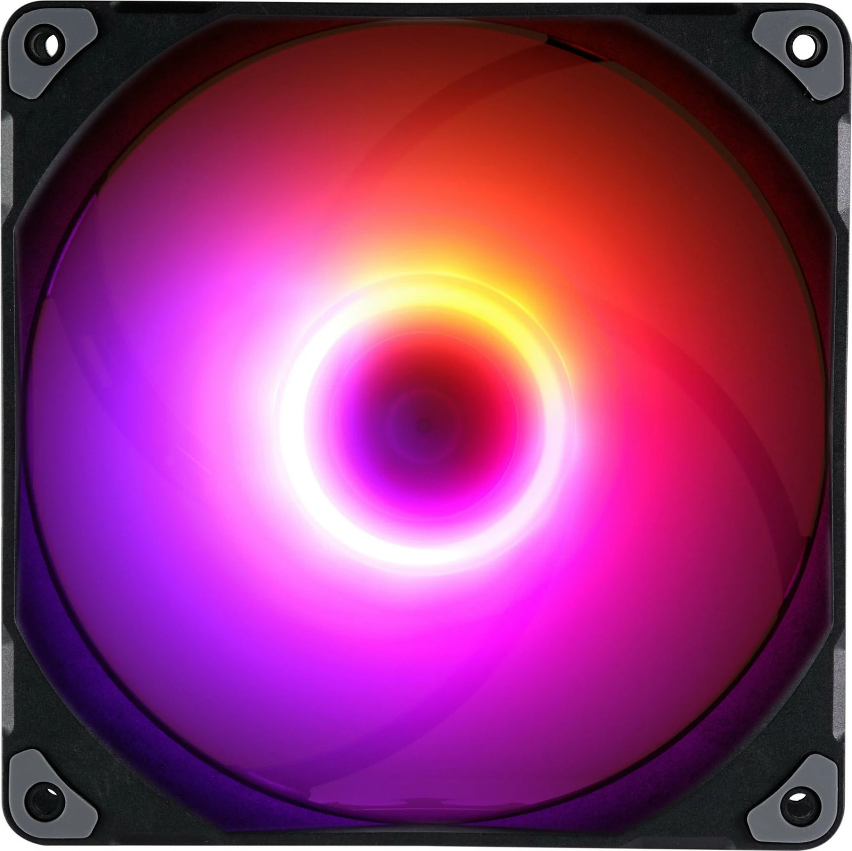 Ventilator për kasë Phanteks M25 140mm PWM RGB, i zi