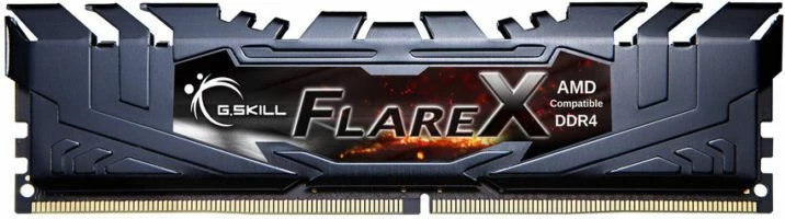 RAM Memorje G.Skill Flare X F4-2933C14Q-64GFX 64GB (4x16GB) DDR4 2933MHz CL14, e zezë, set 4 copë