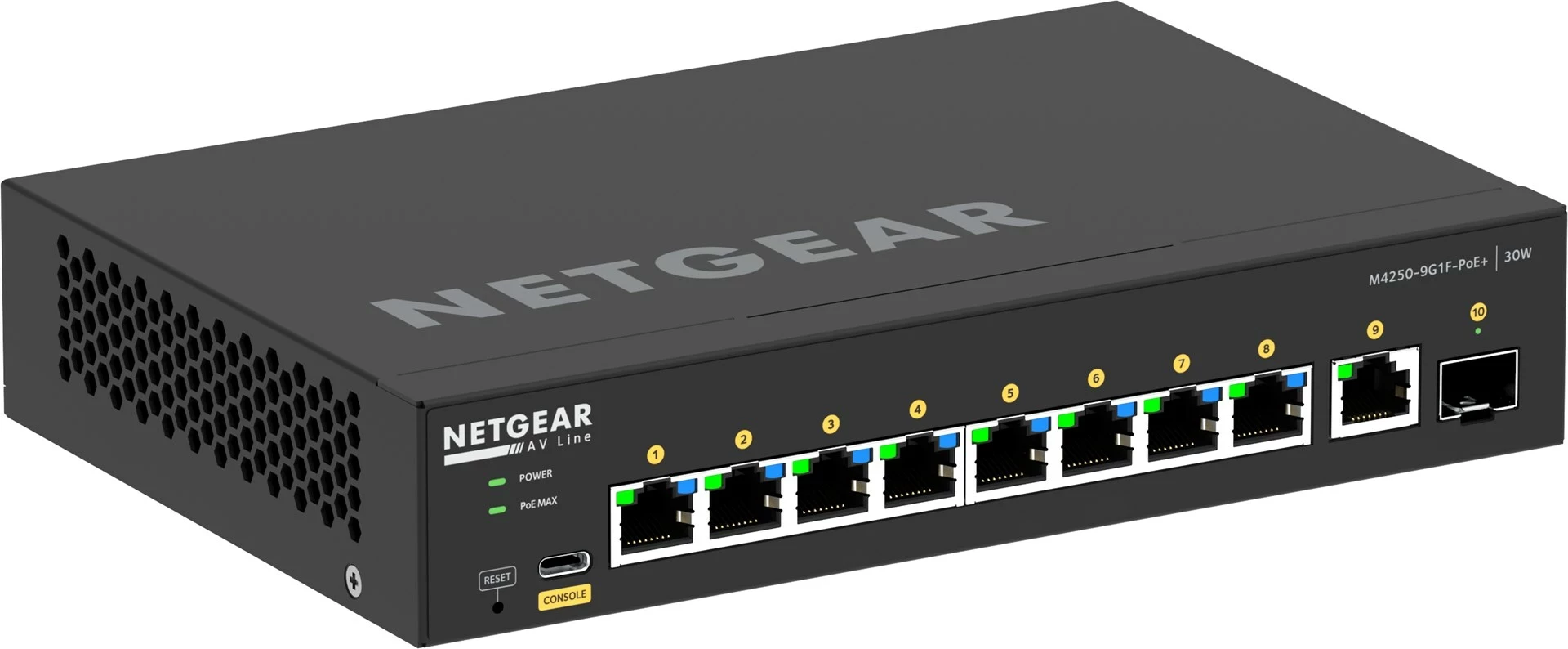 Switch NETGEAR GSM4210PD-100EUS, 8x1G PoE+ 110W, i zi