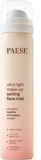 Mist fiksues për grim Paese Ultralight për femra, 75ml