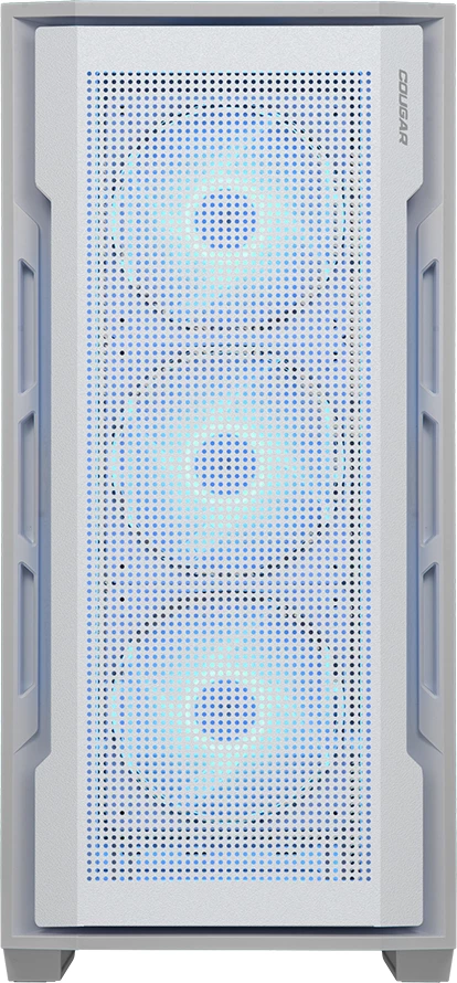 Kasë COUGAR UNIFACE RGB Midi Tower, ATX/E-ATX, 4x120mm RGB, USB-C, e bardhë