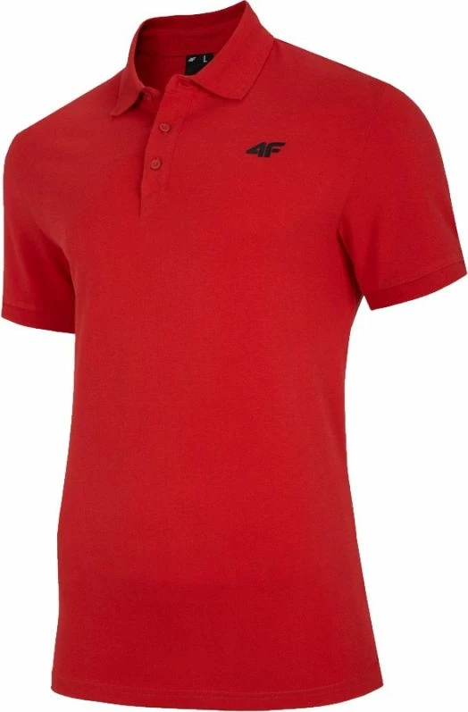 Polo për meshkuj 4F, të kuqe