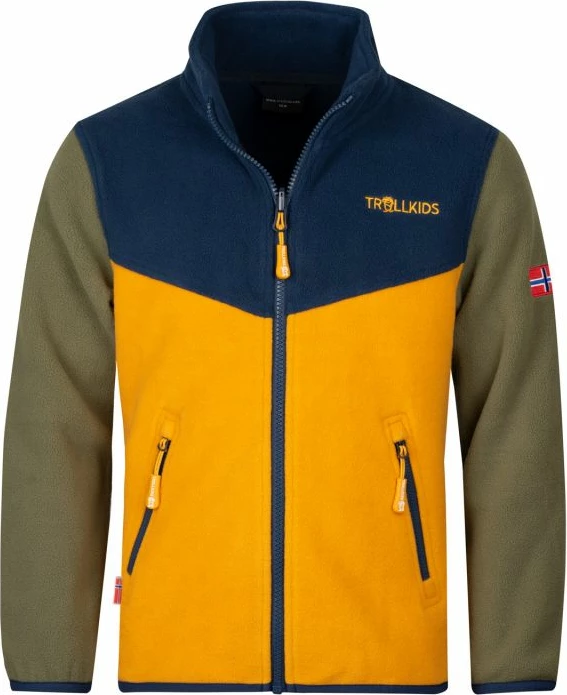 Jakne për fëmijë Trollkids, e verdhë